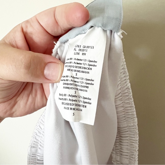 Champion Double Dry Stretch Elastic Waist Tennis Skirt White S - Picture 7 of 9